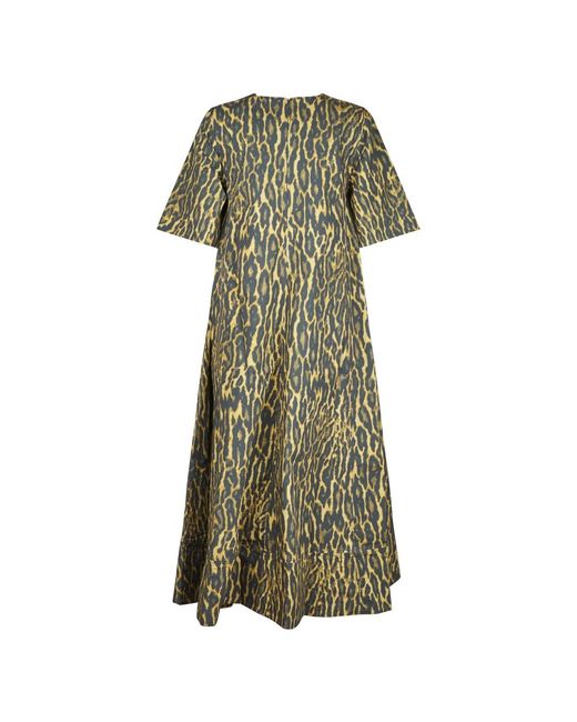 Ganni Green Midi Dresses