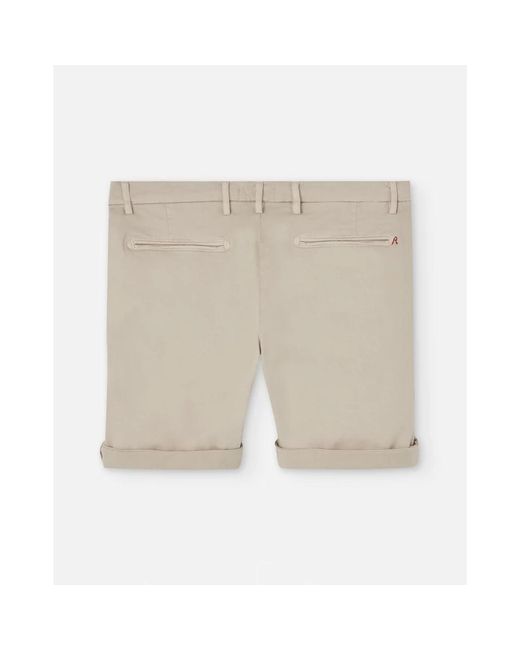 Replay Casual Shorts in het Natural voor heren