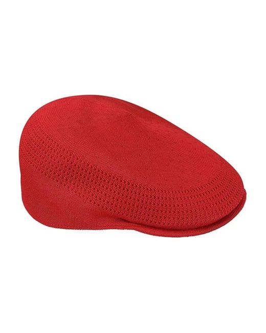 Kangol Accessoires ,Rood ,Polyester Rode Ventair Fresco Pet in het Red