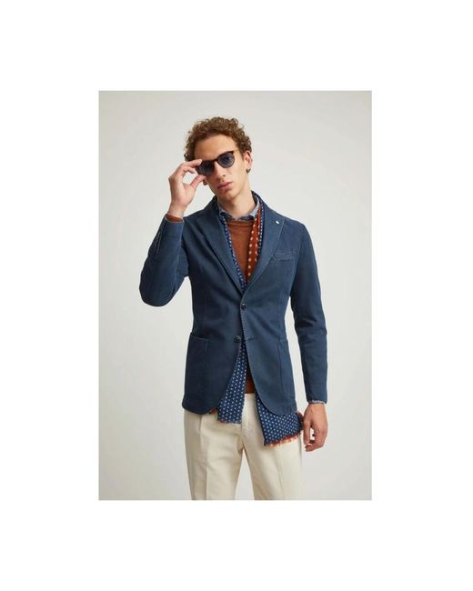 L.b.m. 1911 Blue Blazers for men