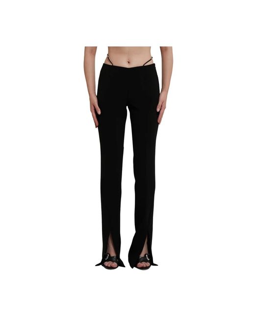 DSquared² Black Wide Trousers