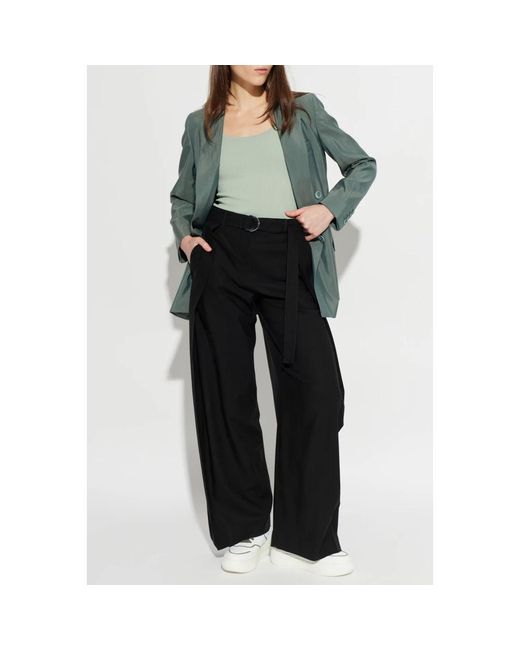 Max Mara Green Sleeveless Tops