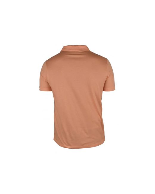 Loro Piana Stilvolles lachs polo shirt in Brown für Herren