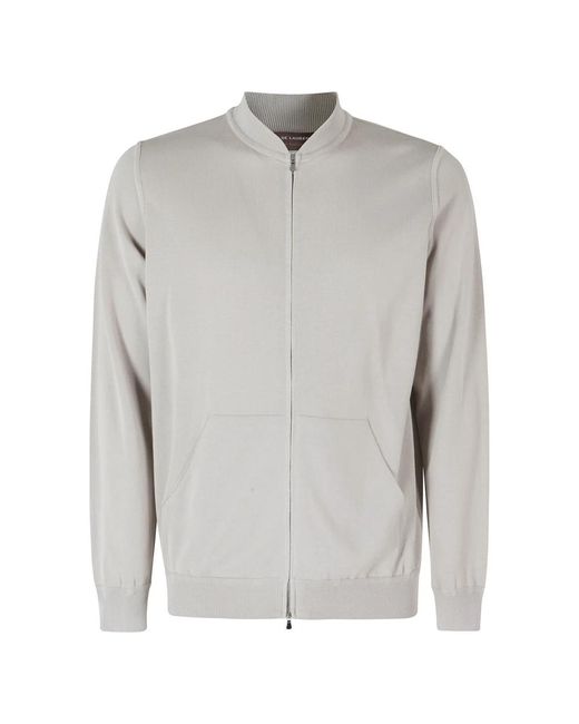 FILIPPO DE LAURENTIIS Gray Cardigans for men