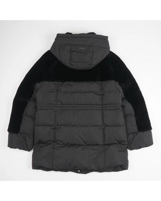 Diego M Black Winter Jackets