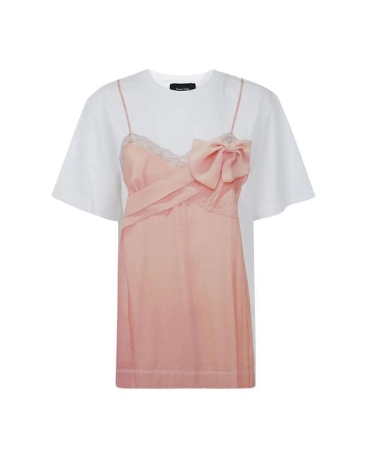 Simone Rocha Pink T-Shirts