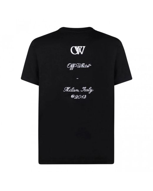Off-White c/o Virgil Abloh Black T-Shirts for men