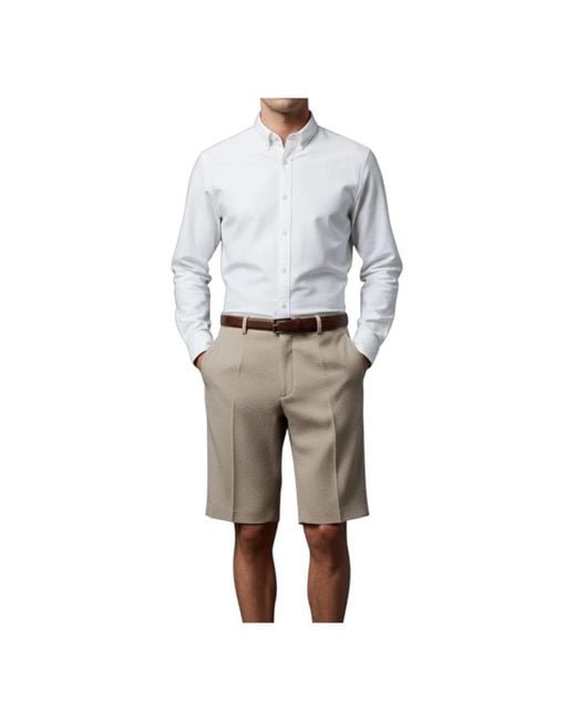 HUGO Gray Casual Shorts for men