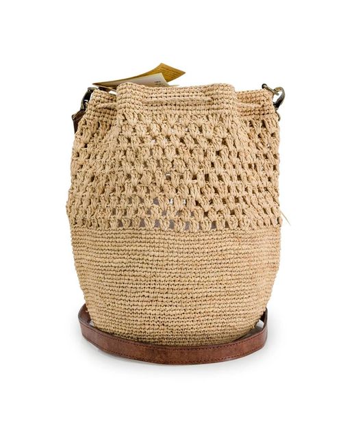 IBELIV Natural Bucket Bags