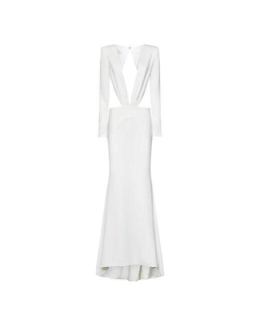 Gowns di Monot in White