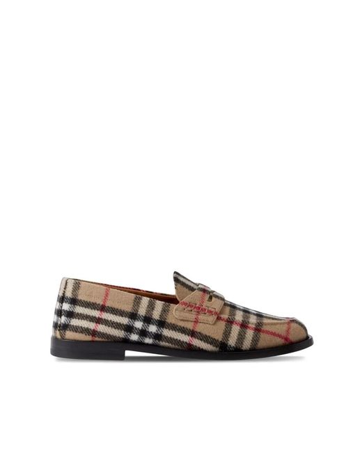 Burberry Brown Loafers