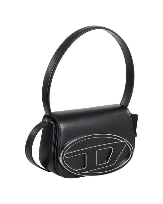 DIESEL Black Shoulder Bags