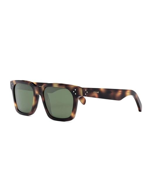Céline Green Sunglasses for men