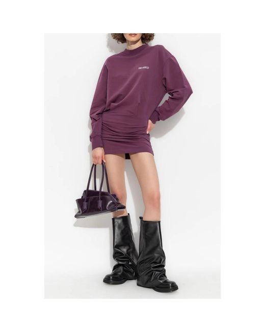 Short Dresses The Attico de color Purple
