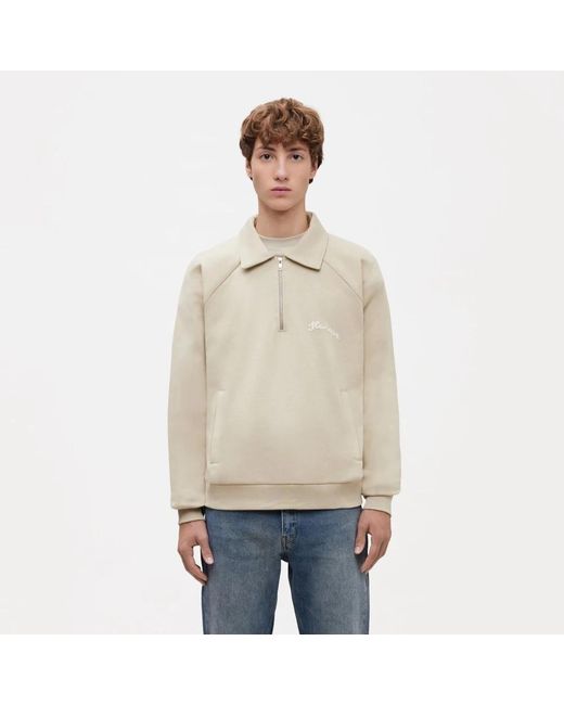 flâneur Zip-Throughs in het Natural voor heren