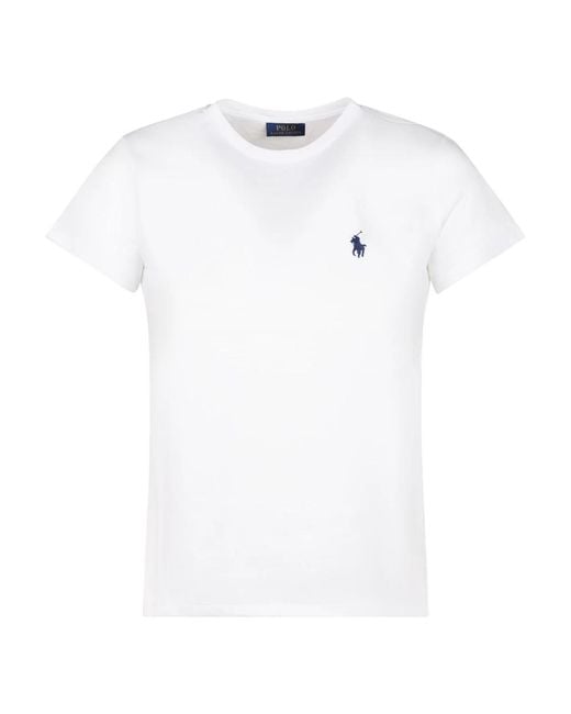 Polo Ralph Lauren White T-Shirts