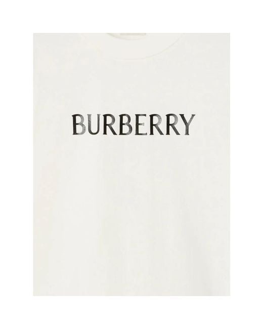 T-Shirts Burberry de color White
