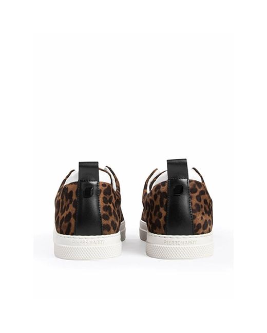 Pierre Hardy Brown Sneakers
