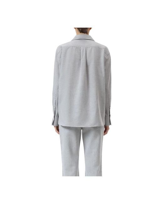 Closed Gray Shirts