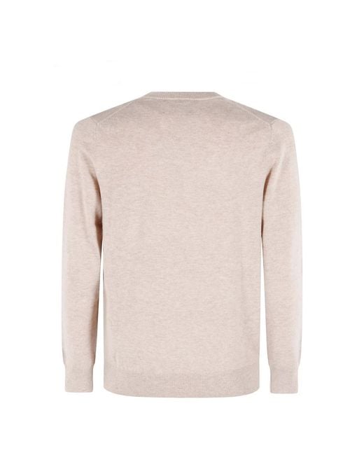 Mc2 Saint Barth Pink Round-Neck Knitwear for men