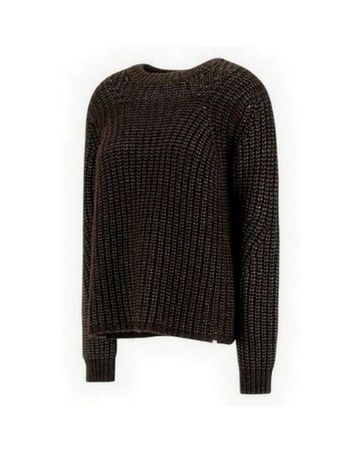 Herno Black Round-Neck Knitwear