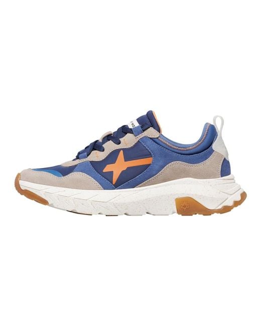 W6yz Blue Sneakers for men