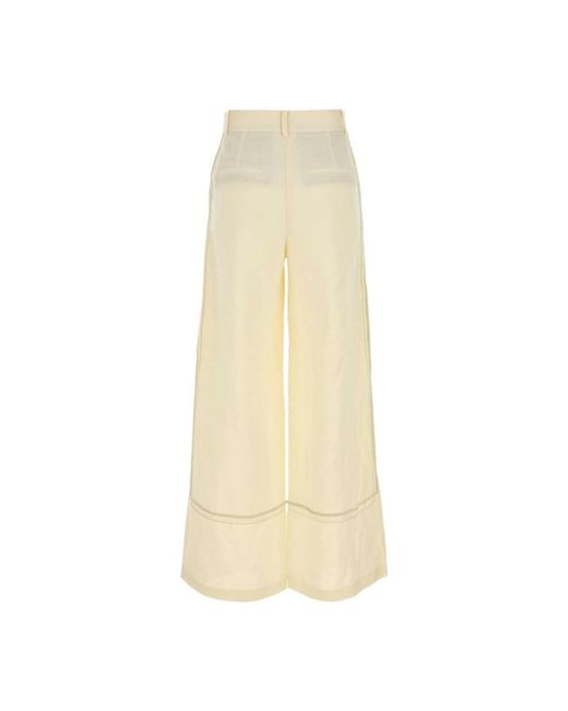 Camilla & Marc Natural Wide Trousers