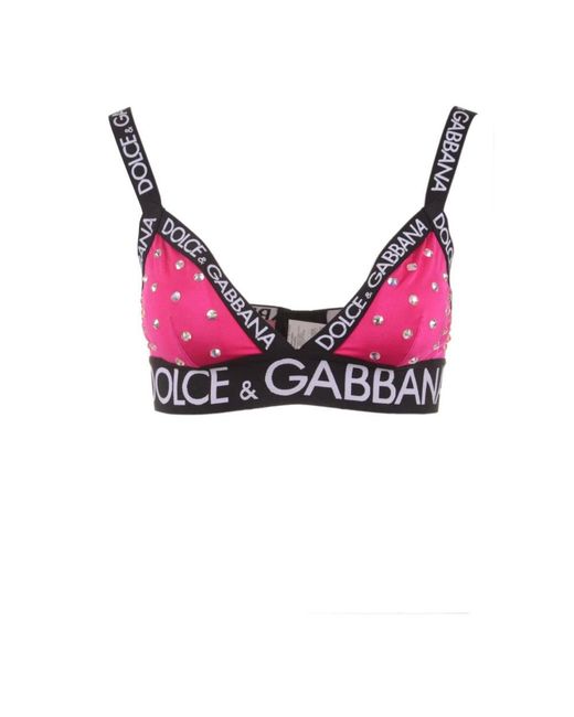 Dolce & Gabbana Doted Bra in het Red