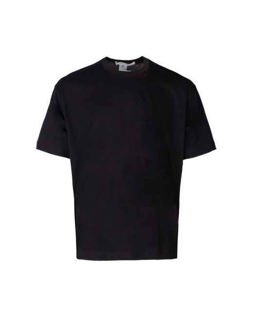 Comme des Garçons Schwarzes baumwoll-crewneck t-shirt mit logo-print in Black für Herren