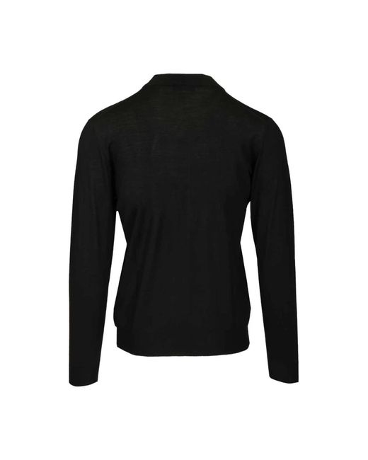 Fedeli Black Turtlenecks for men
