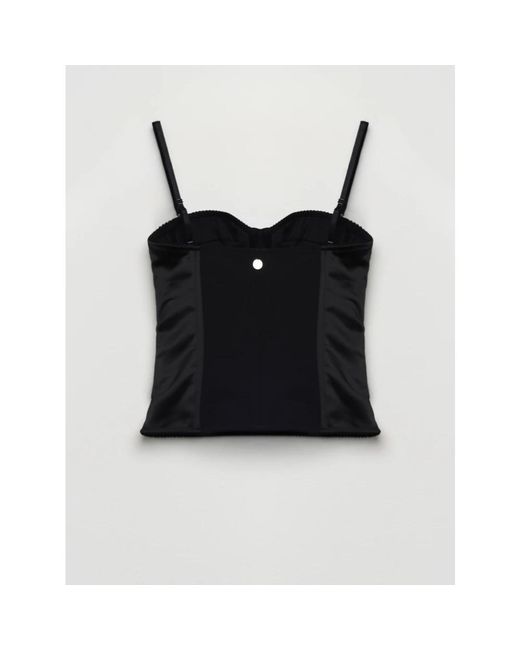 Liu Jo Black Sleeveless Tops