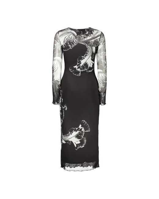 Desigual Gray Maxi Dresses