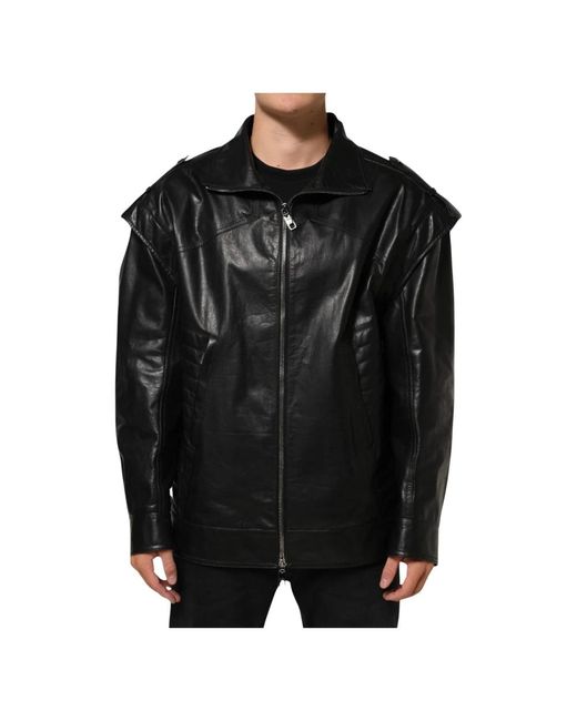 Dolce & Gabbana Full Zip Jacket in het Black voor heren