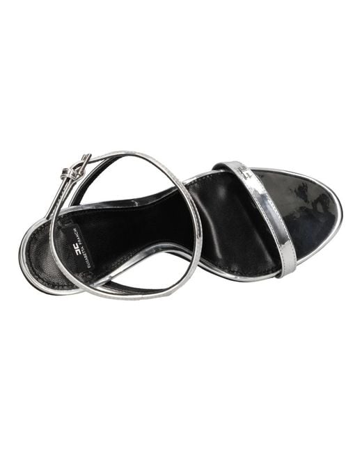 Elisabetta Franchi Black High Heel Sandals
