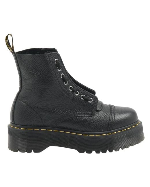 Dr. Martens Black Lace-Up Boots
