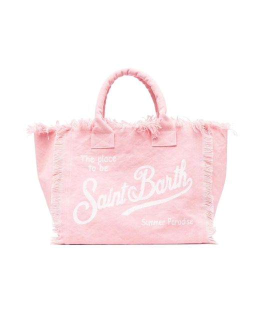 Mc2 Saint Barth Pink Handbags