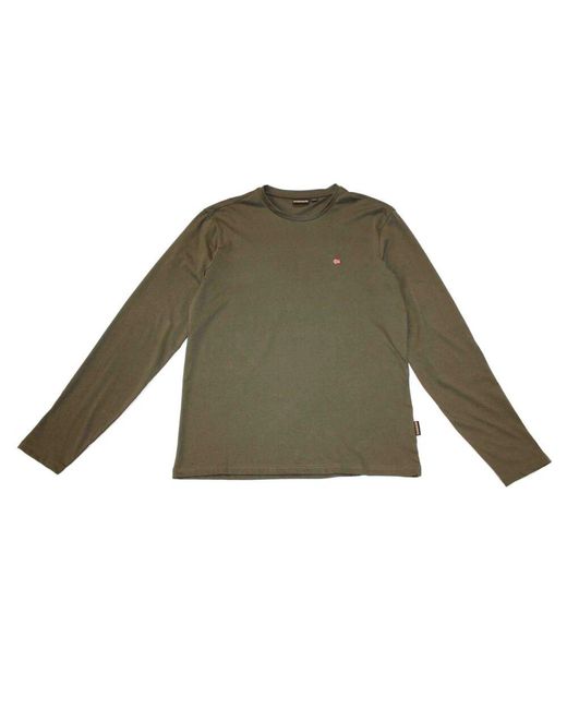 Napapijri Green Long Sleeve Tops for men