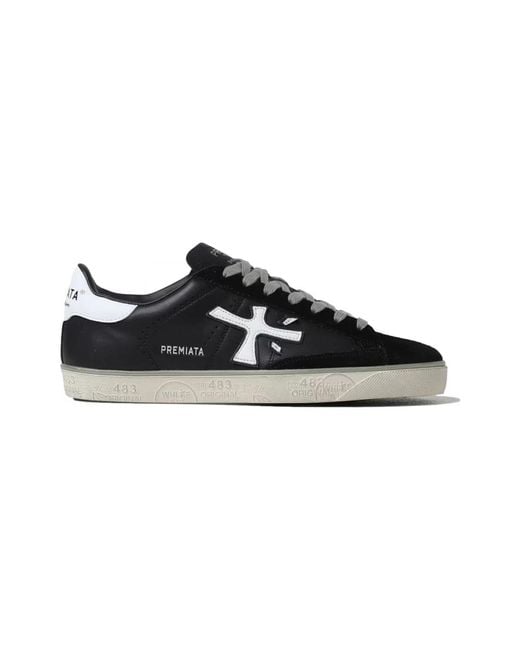 Premiata Black Sneakers for men