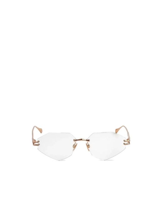 Cazal White Glasses