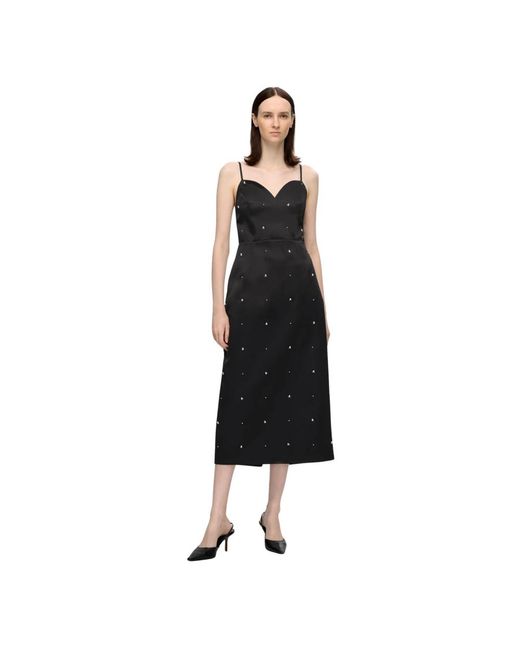 Midi Dresses di SELECTED in Black