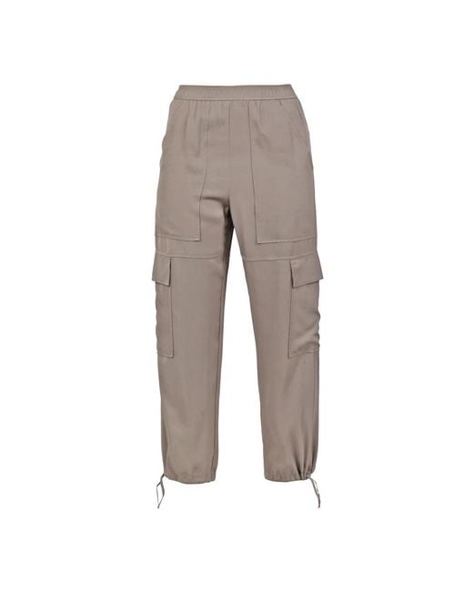 8pm Gray Tapered Trousers