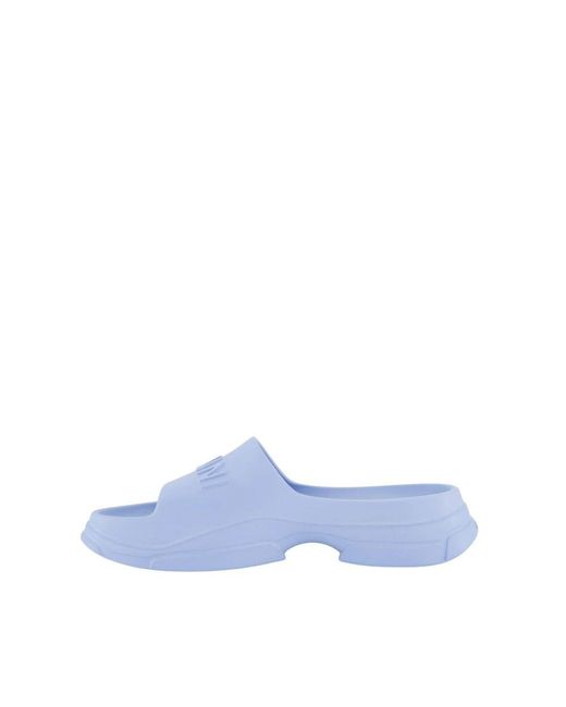 Sliders Ganni en coloris Blue