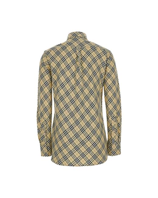 Casual Shirts Burberry de color Green
