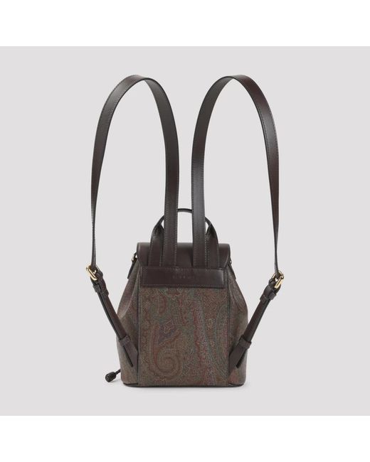 Etro Brown Backpacks