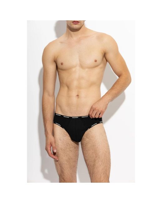 Bottoms DSquared² de hombre de color Black