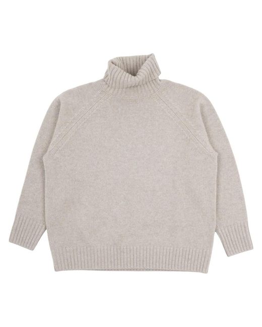P.A.R.O.S.H. Cashmere Coltrui in het Gray