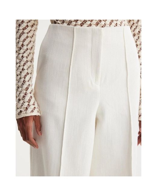 Trousers > cropped trousers Rohe en coloris White