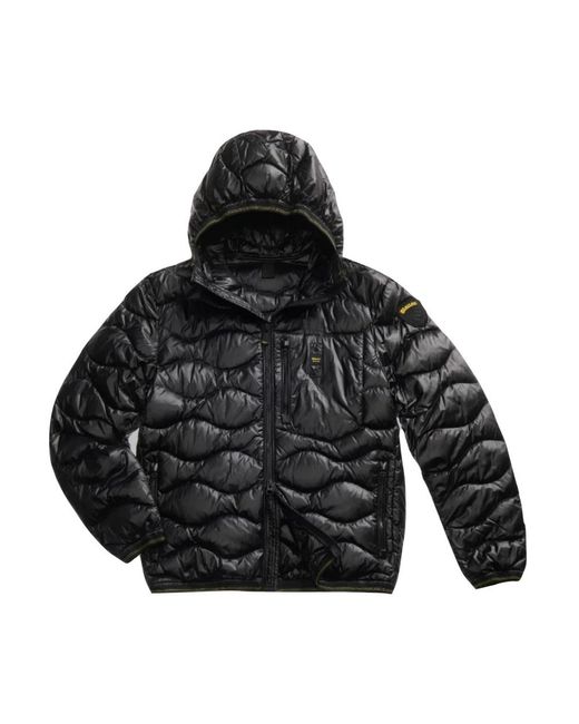 Down Jackets Blauer pour homme en coloris Black