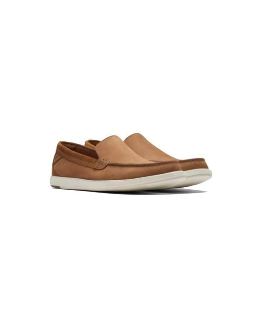 Clarks Bratton Moccasin in Brown für Herren