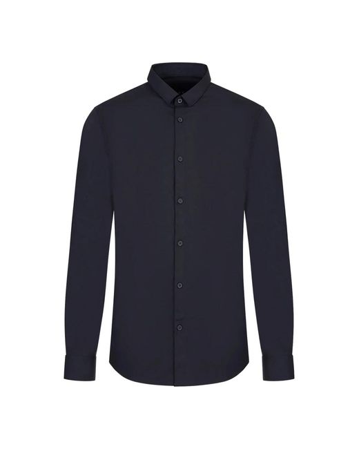 Armani Exchange Casual shirts in Blue für Herren